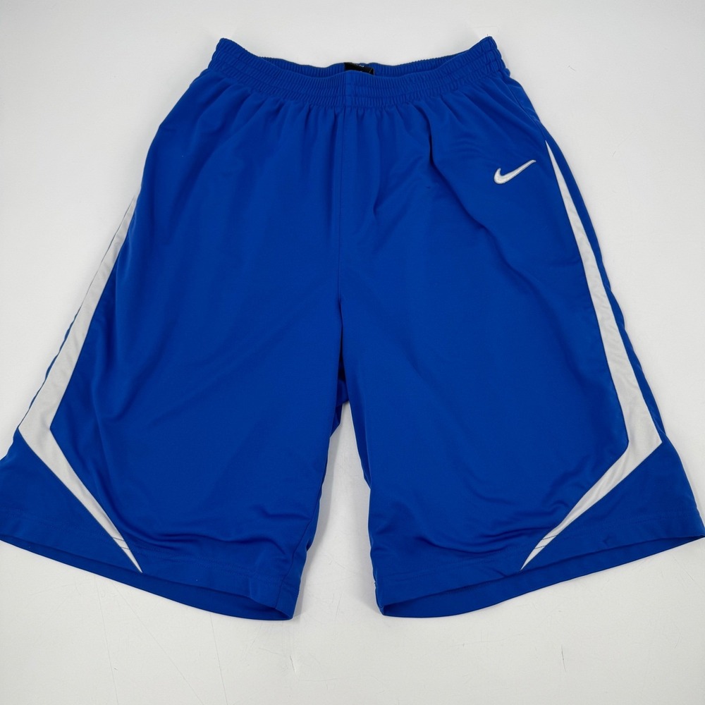Nike Team ELITE Duke Blue Devils Elite Dazzle Basketball Shorts Mens Medium
